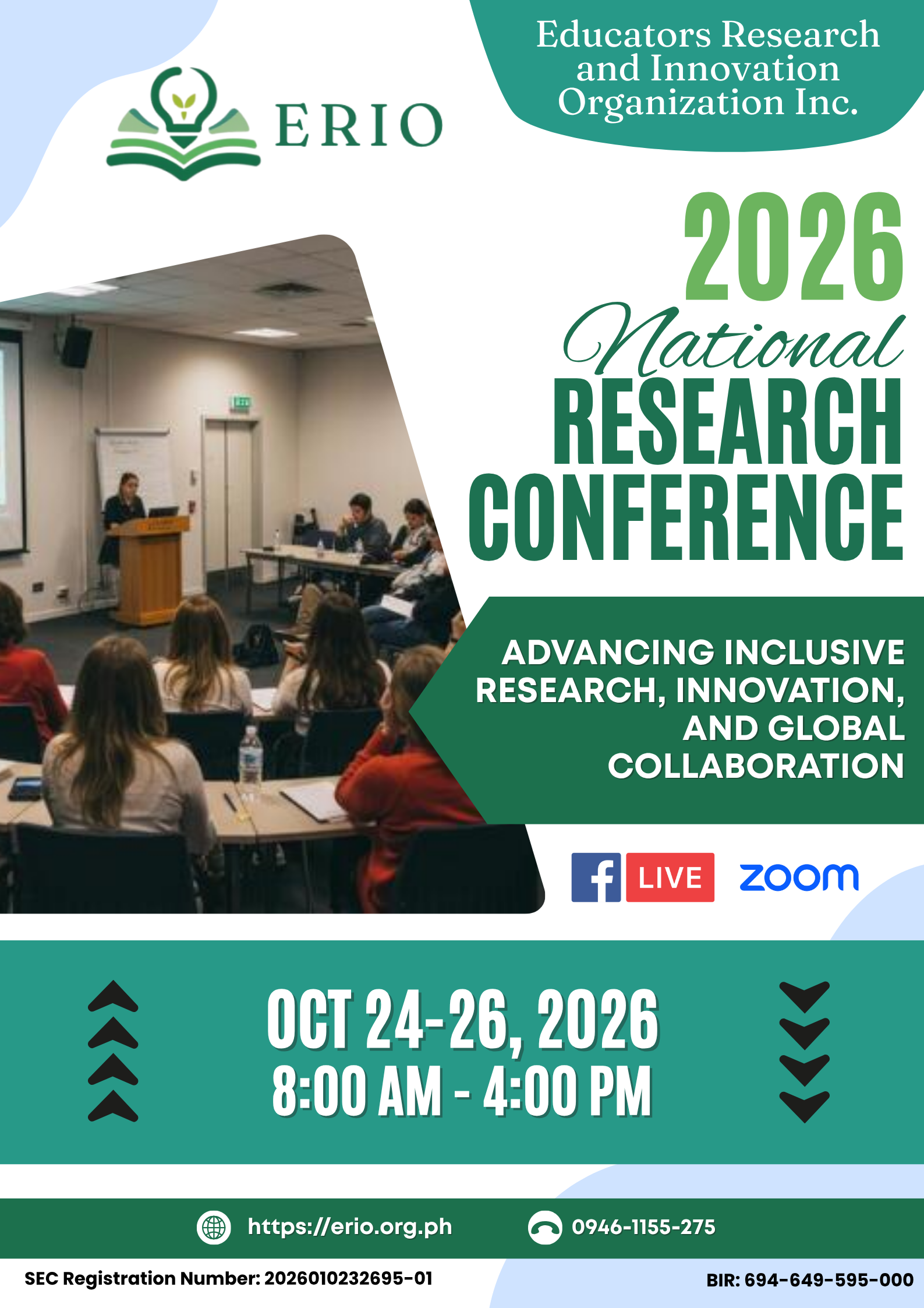 ERIO 2026 National Research Conference Poster